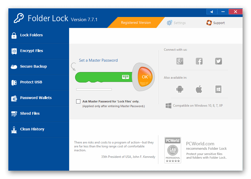 Folder Lock Full Version Serial Key Free Download